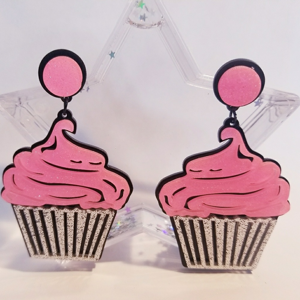 acrylic earrings